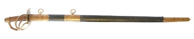 Lot 212 - Reproduction French Heavy Cavalry palash sword...