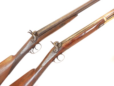 Lot 802 - Two percussion shotguns for restoration, to...