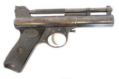 Lot 140 - Webley MkI .177 air pistol, 6.5inch...