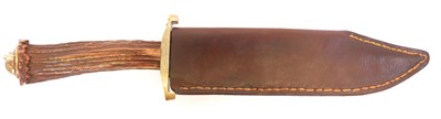Lot 222 - Middleton bowie knife, with 10inch blade, the...