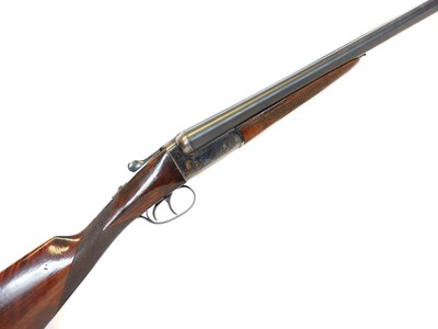 Lot 624 - AYA 12 bore side by side shotgun, serial...