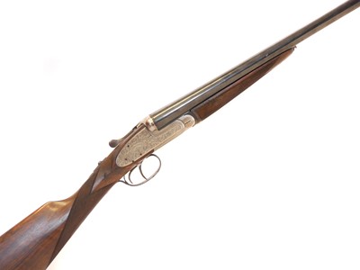 Lot 627 - Denton and Kennell Silverpoint 12 bore side by...