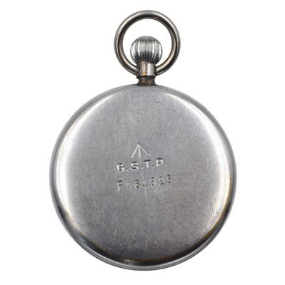 Lot A Jaeger-LeCoultre GSTP open-faced pocket watch
