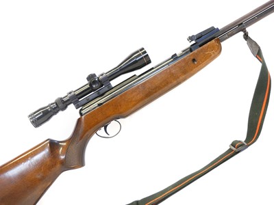 Lot 157 - BSA Superstar .22 underlever air rifle, serial...