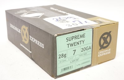Lot 768 - Lyalvale 20 bore shotgun ammunition, 250 with...