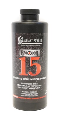 Lot 891 - Alliant powder Reloader 15 1lb sealed unopened...
