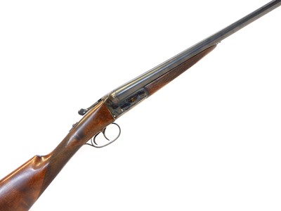 Lot 634 - AYA No.4 12 bore side by side shotgun, serial...