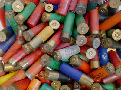 Lot 764 - Over 470 plastic cased shotgun collectors...