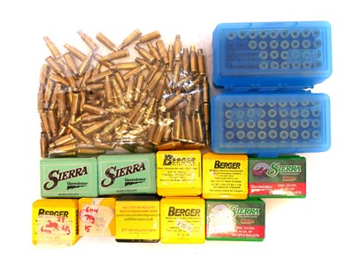 Lot 885 - 6mm PPC reloading supplies, to include 230...