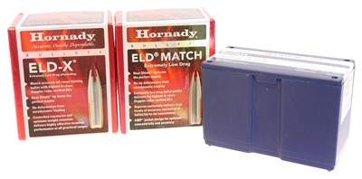 Lot 857 - .338 Lapua bullets, 85 x by Lapua and Hornaday...