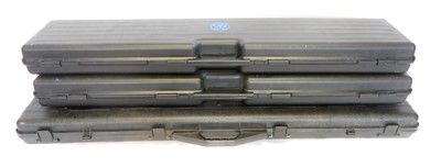 Lot 781 - Three plastic hard cases, two branded RWS and...
