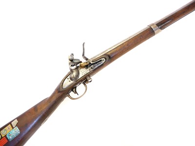 Lot 36 - US .69 calibre M.1816 flintlock musket, by M.T...