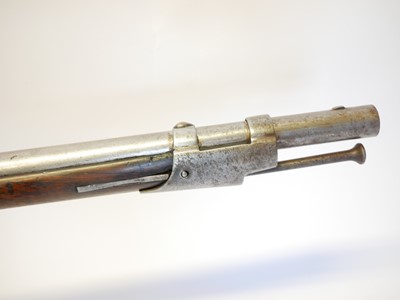 Lot 36 - US .69 calibre M.1816 flintlock musket, by M.T...