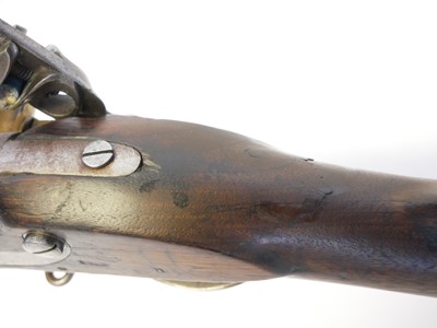 Lot 36 - US .69 calibre M.1816 flintlock musket, by M.T...