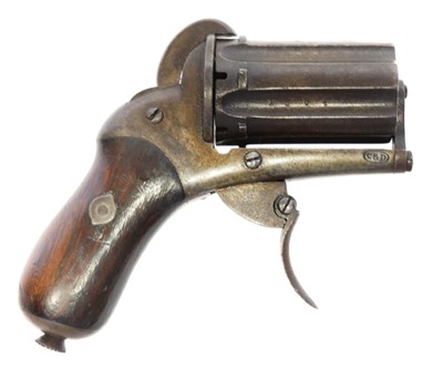 Lot 20 - Chamelot-Delvigne, Belgian 7mm pinfire...