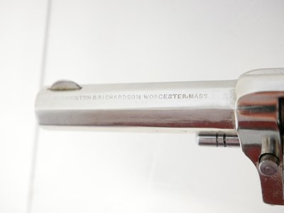 Lot 22 - Harrington and Richardson .32 rimfire revolver,...
