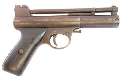 Lot 137 - Webley MkI .177 air pistol, serial number...