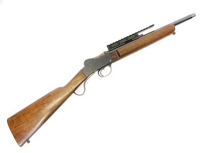 Lot 426 - W.W. Greener .22lr Martini action rifle,...