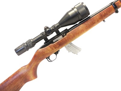 Lot 410 - Ruger 10-22 .22lr semi auto rifle, serial...