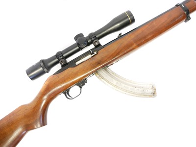 Lot 411 - Ruger 10-22 .22lr semi auto rifle, serial...