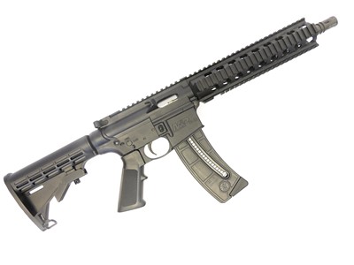 Lot Smith and Wesson M&P .22lr semi auto rifle,...
