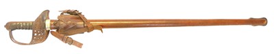 Lot 200 - 1897 pattern Royal Signal officer's sword and...