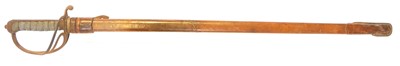 Lot 202 - 1822 pattern Royal Artillery officer's sword...