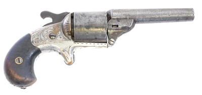 Lot 15 - Moore patent .32 Teat fire revolver, 3inch...