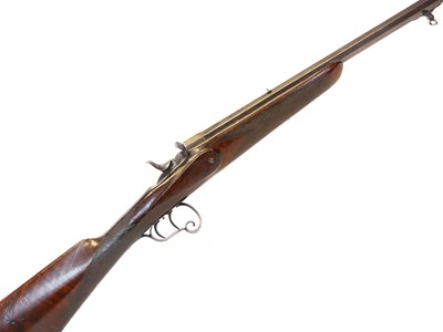 Lot 55 - Francotte patent 6.5x27R rolling block rifle...