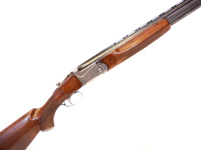Lot 582 - BSA 12 bore over and under shotgun, serial...