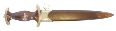 Lot 219 - German Third Reich SA dagger and scabbard, the...