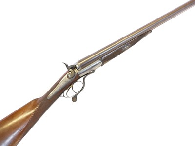 Lot 588 - E. Roberts 12-bore side-by-side hammer gun,...