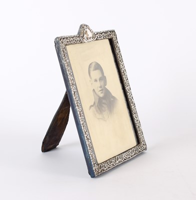 Lot 23 - A Large Edwardian Silver Mounted Photograph Frame