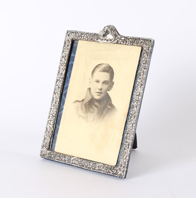 Lot 23 - A Large Edwardian Silver Mounted Photograph Frame
