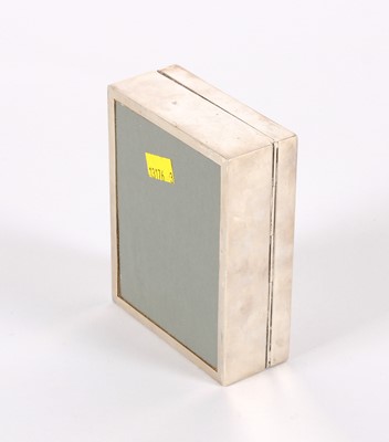 Lot 11 - An Elizabeth II Silver Cigarette Box