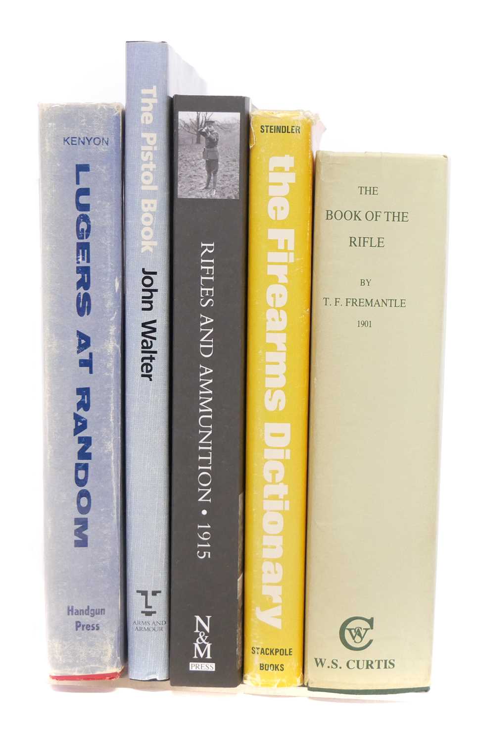 Lot 723 - Five firerarms reference books, including The...