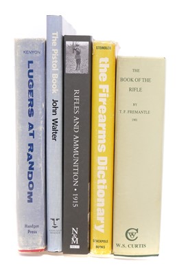 Lot 723 - Five firerarms reference books, including The...