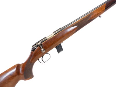 Lot 380 - Mauser 201 .22lr bolt action rifle, serial...