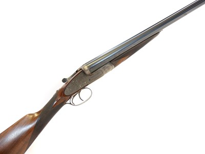 Lot 570 - W. C. Carswell 12 bore side by side shotgun,...