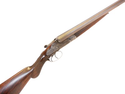 Lot 571 - Trulock Brothers 12 bore side by side shotgun,...