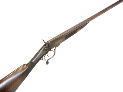 Lot 73 - Charles Lancaster 14 bore side by side hammer...