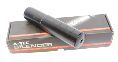 Lot 804 - A-Tec .30 calibre moderator, Maxim HB model...