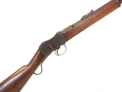 Lot 548 - Enfield / Greener Martini .22 smooth bore...