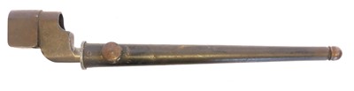 Lot 227 - No.4 Cruciform bayonet and scabbard, made by...