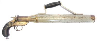 Lot 76 - Schermuly line throwing gun, serial number...