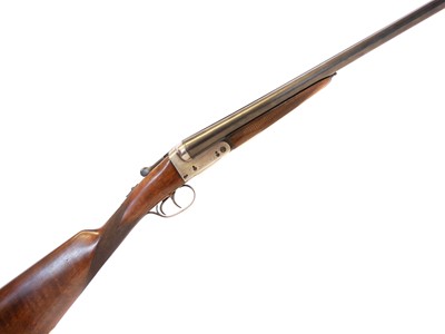 Lot 566 - AYA No.4 12 bore side by side shotgun, serial...