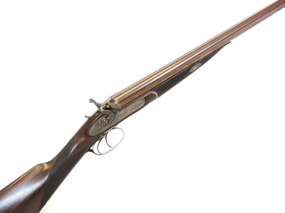 Lot 561 - William Powell 12 bore side by side hammergun,...