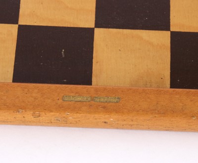 Lot A Late 19th/Early 20th Century Carved and Stained Bone Chess Set