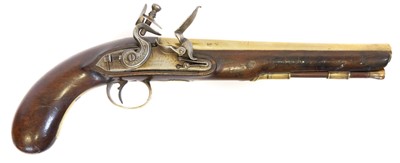 Lot 4 - Brander and Potts flintlock 24 bore holster...