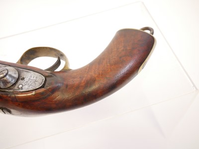 Lot 8 - Percussion 1855 type .650 cavalry pistol made...